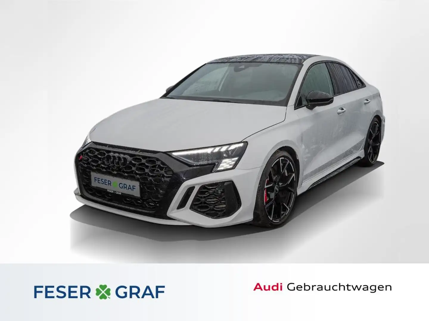 Audi RS3 Limo Vmax280/Matrix/Leder/HuD/B&O/Pano/ACC Weiß - 1