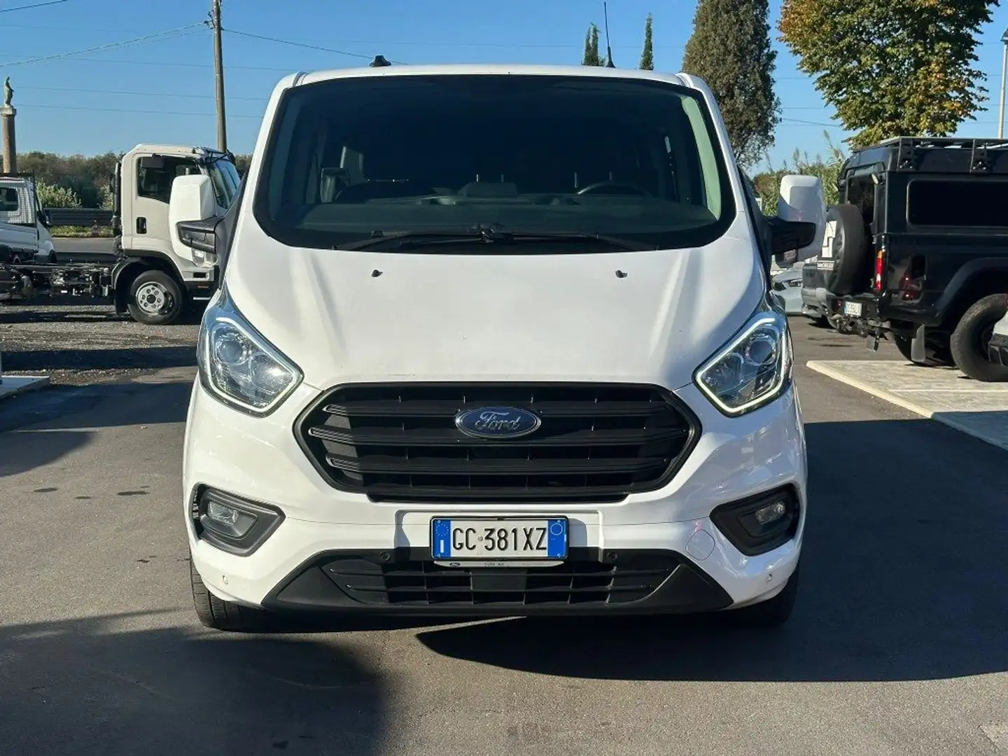 Ford Transit Custom 280 2.0 EcoBlue 130 PC-DC Furgone Trend Blanc - 1