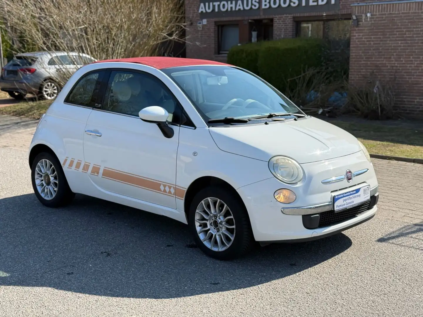Fiat 500 Cabrio Lounge *KLIMA*HU/AU NEU*GARANTIE* White - 1