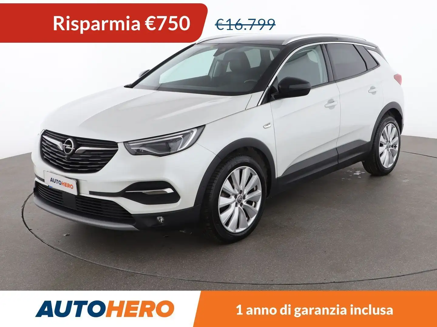 Opel Grandland X 1.5 CDTI Ultimate Bianco - 1