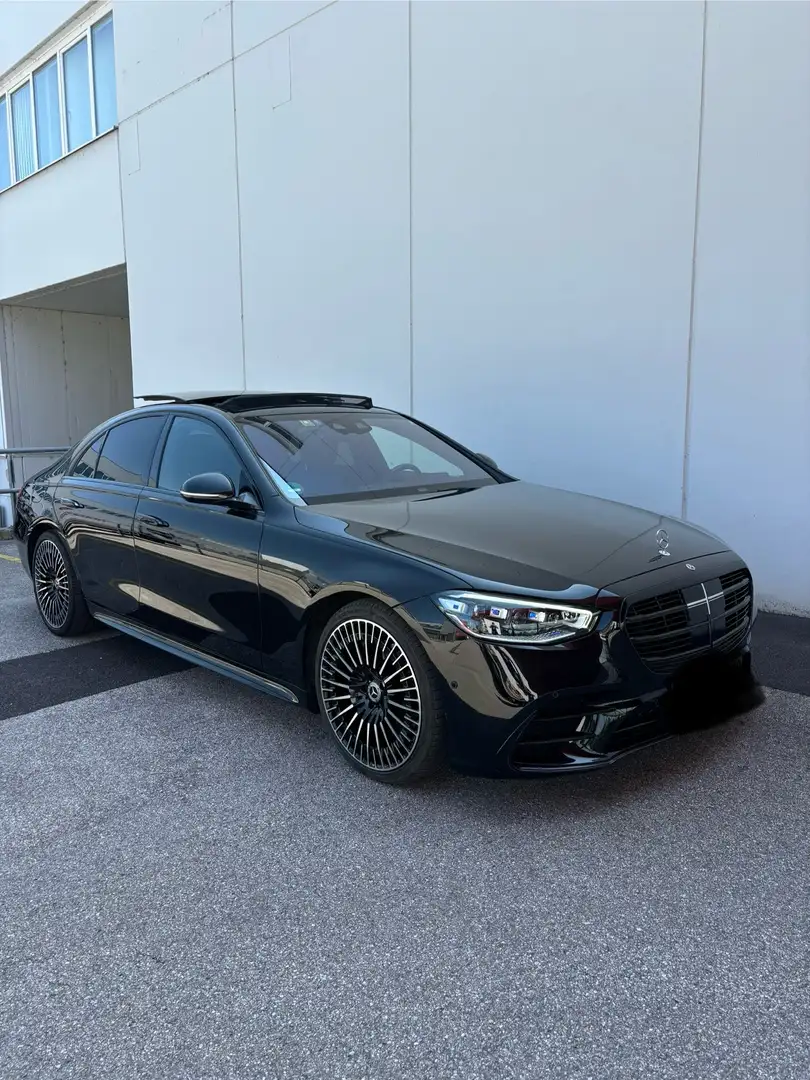 Mercedes-Benz S 350 d 4MATIC AMG Paket Panorama 21 Zoll Soft Close Schwarz - 1