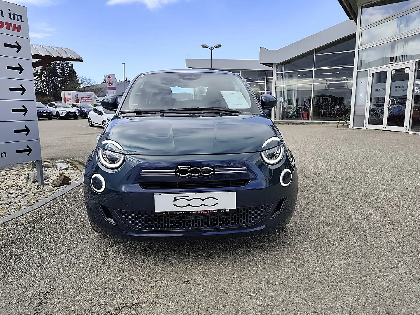 Fiat 500 Hatchback Hybrid Torino Grün - 2