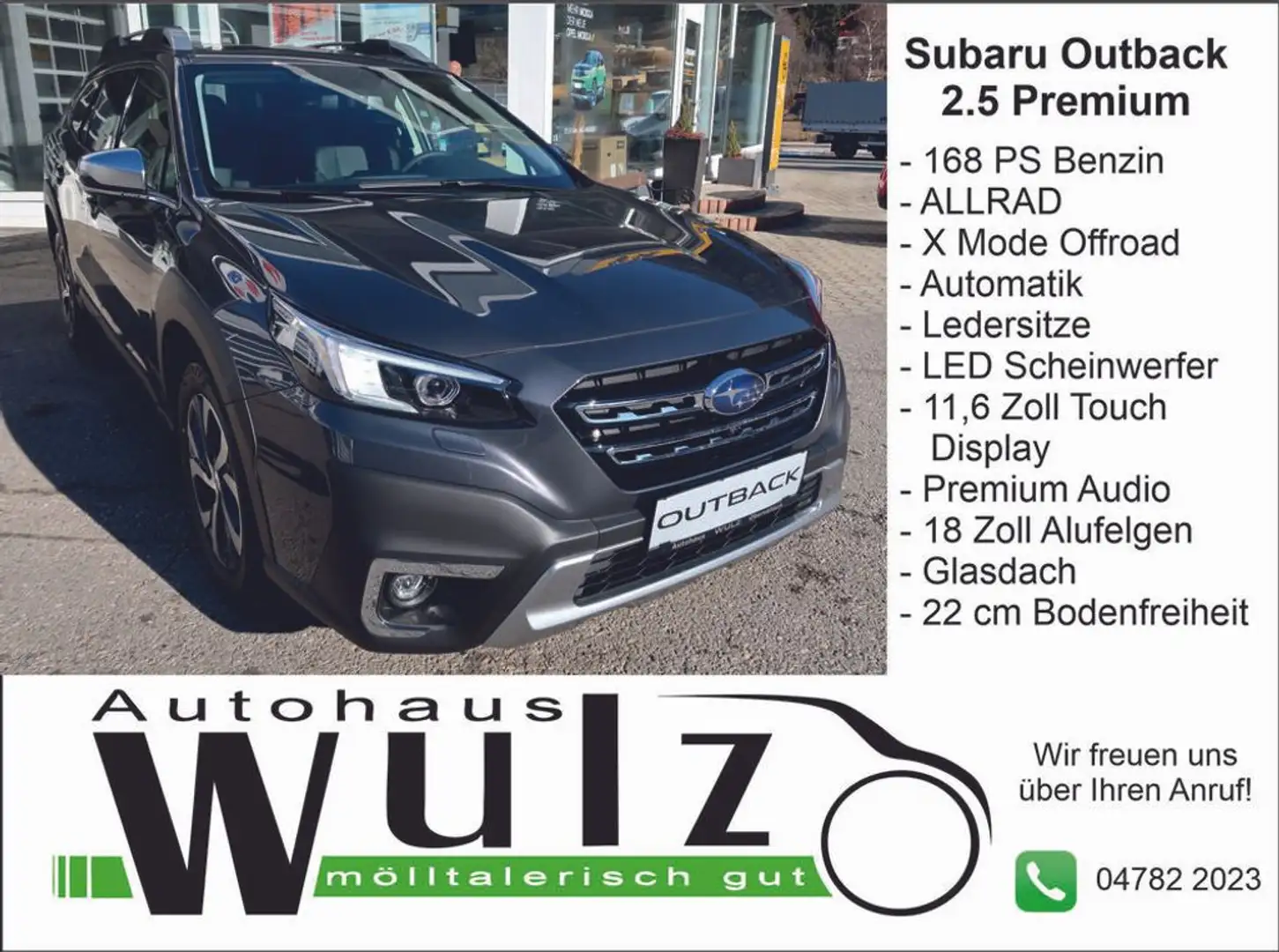 Subaru OUTBACK 2,5i Premium AWD CVT Szürke - 1