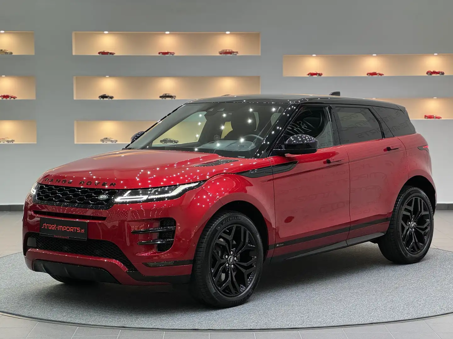 Land Rover Range Rover Evoque R-Dynamic*Black-Pack*Pano*HUD*Ambiente*Head-up* Rot - 1