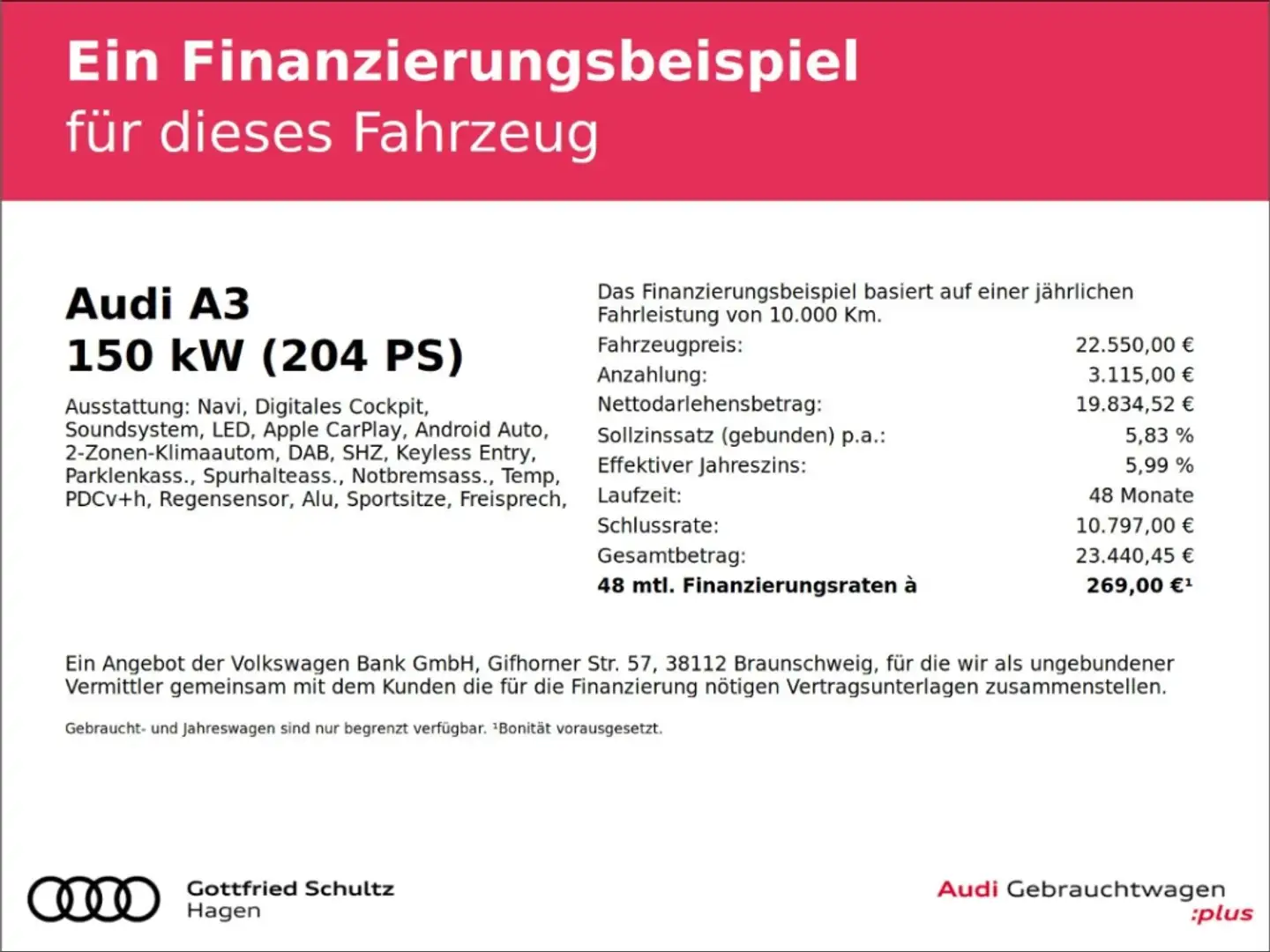 Audi A3 Sportback 40 TFSIe S-tronic LED NAV GRA SHZ Silber - 2
