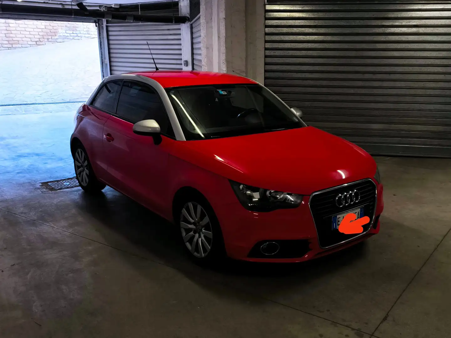 Audi A1 A1 I 2010 3p 1.4 tfsi Ambition 122cv s-tronic Rosso - 1