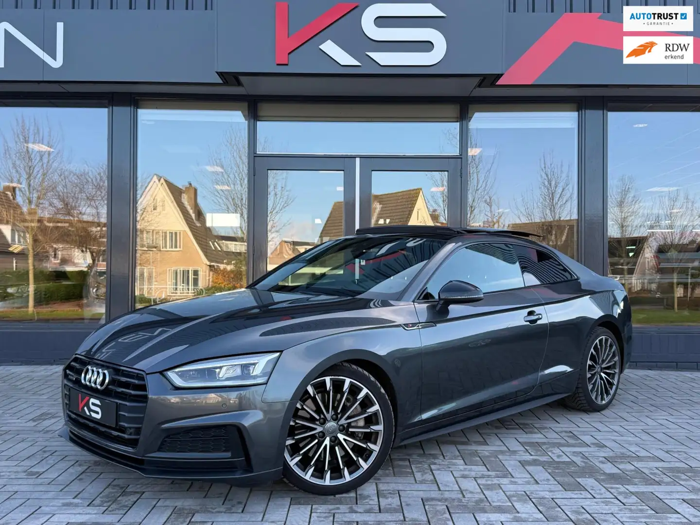 Audi A5 Coupé 2.0 TFSI MHEV quattro Sport S-Line Edition P Grau - 1