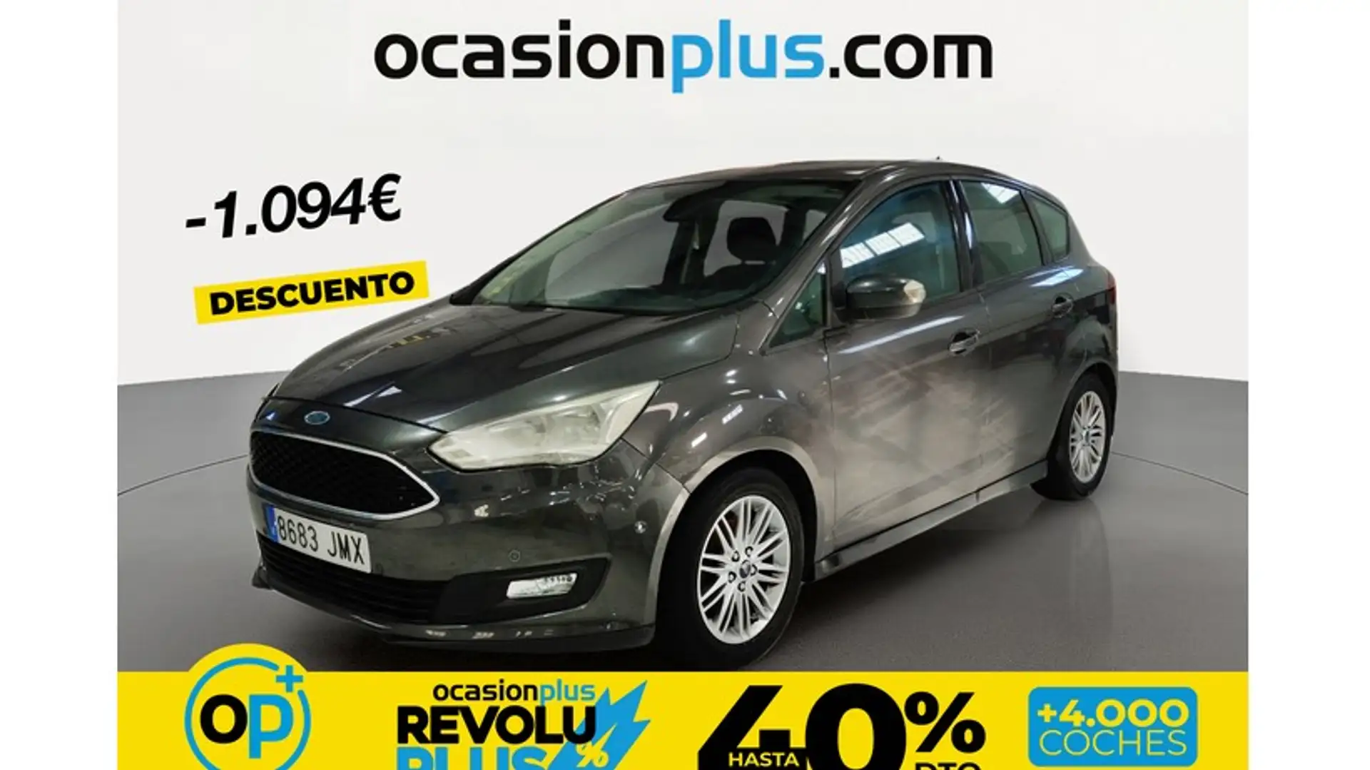Ford C-Max 1.5TDCi Trend+ 120 Gris - 1