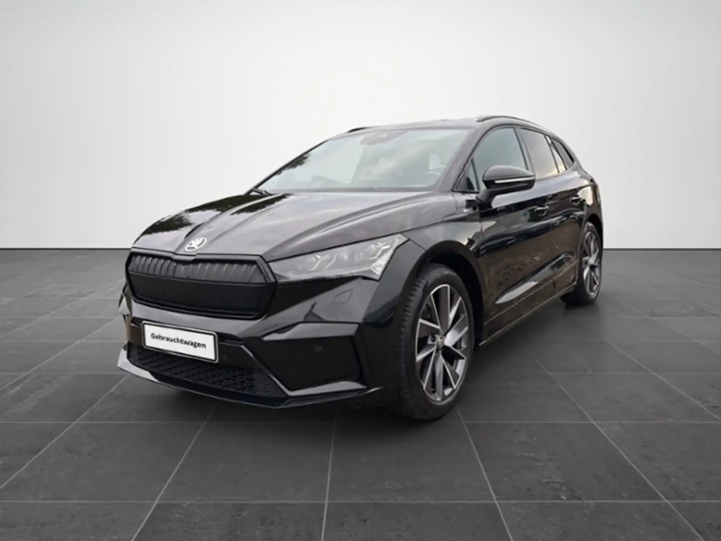 Skoda Enyaq iV 60 Sportline AHK Schwarz - 2
