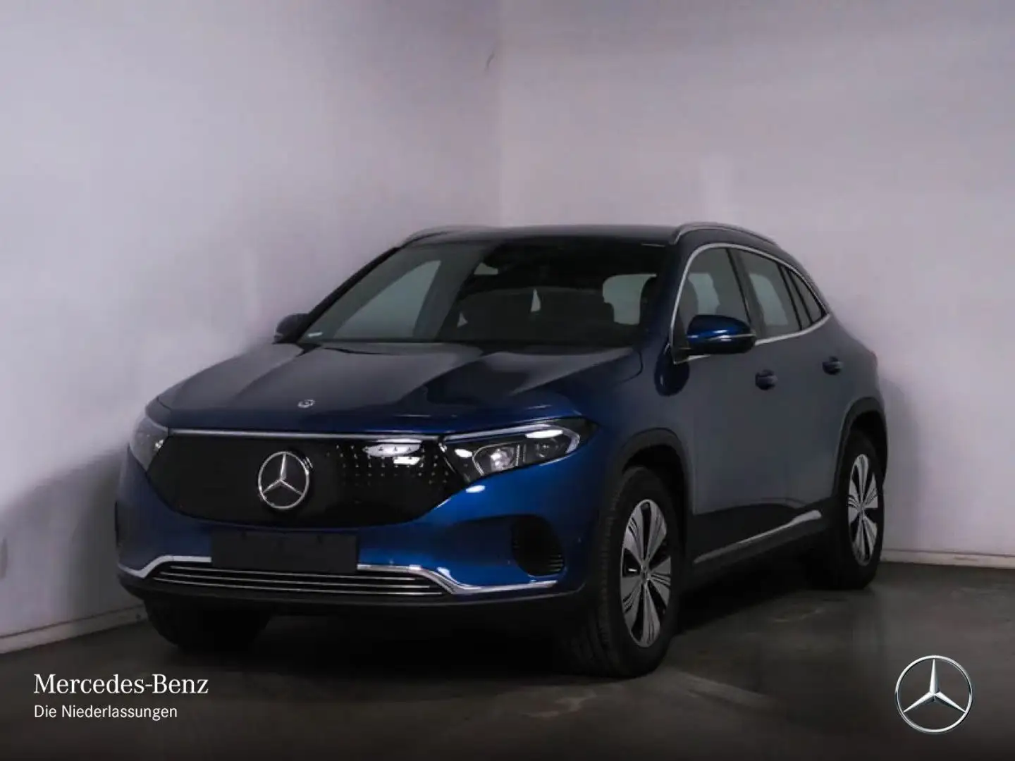 Mercedes-Benz EQA 300 4M PROG+ADVANCED+KAMERA+SPUR Bleu - 2