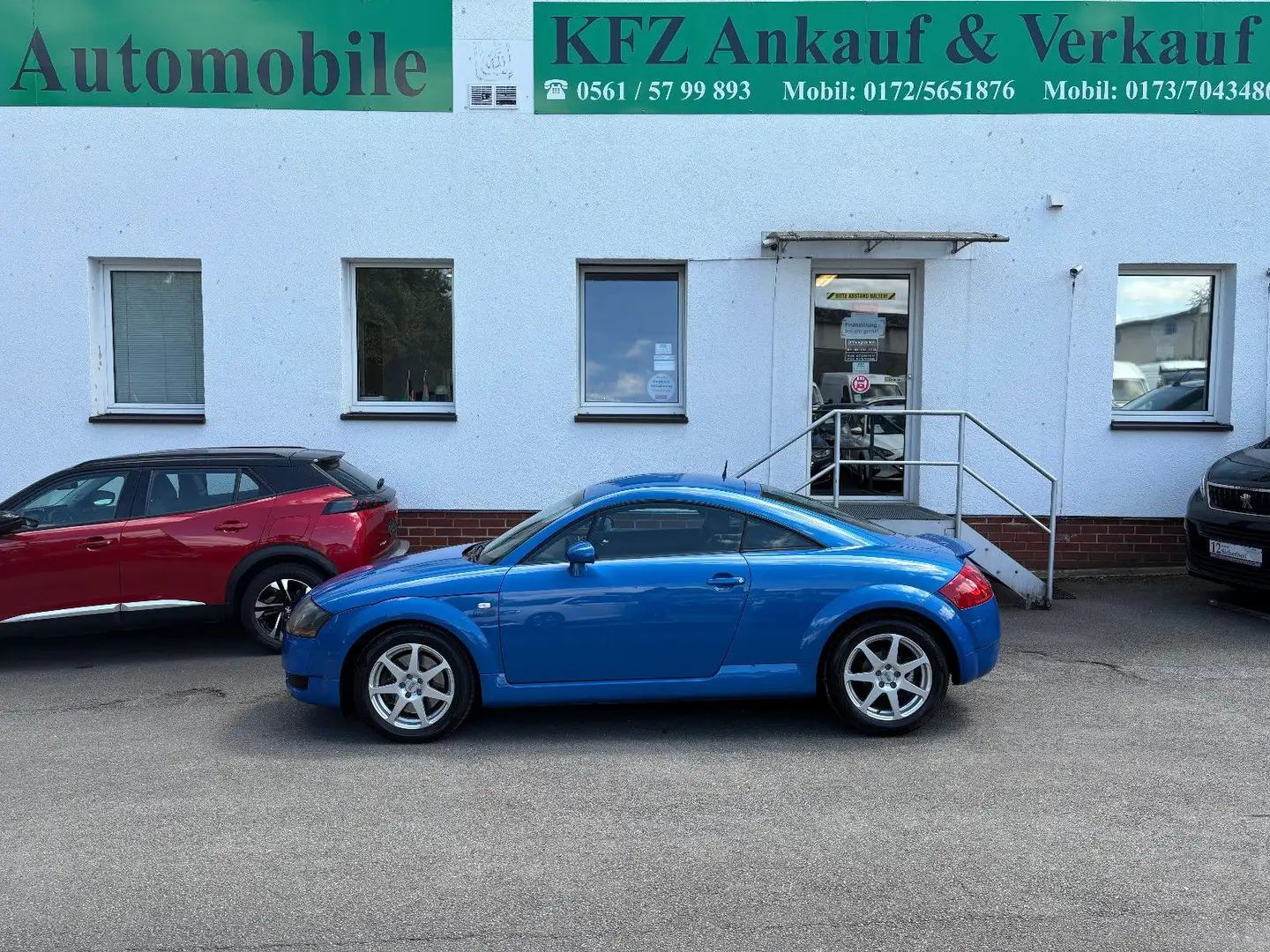 Audi TT 1.8 T Coupe S-LINE - NAVI XENON BOSE KLIMAAUT Blau - 2