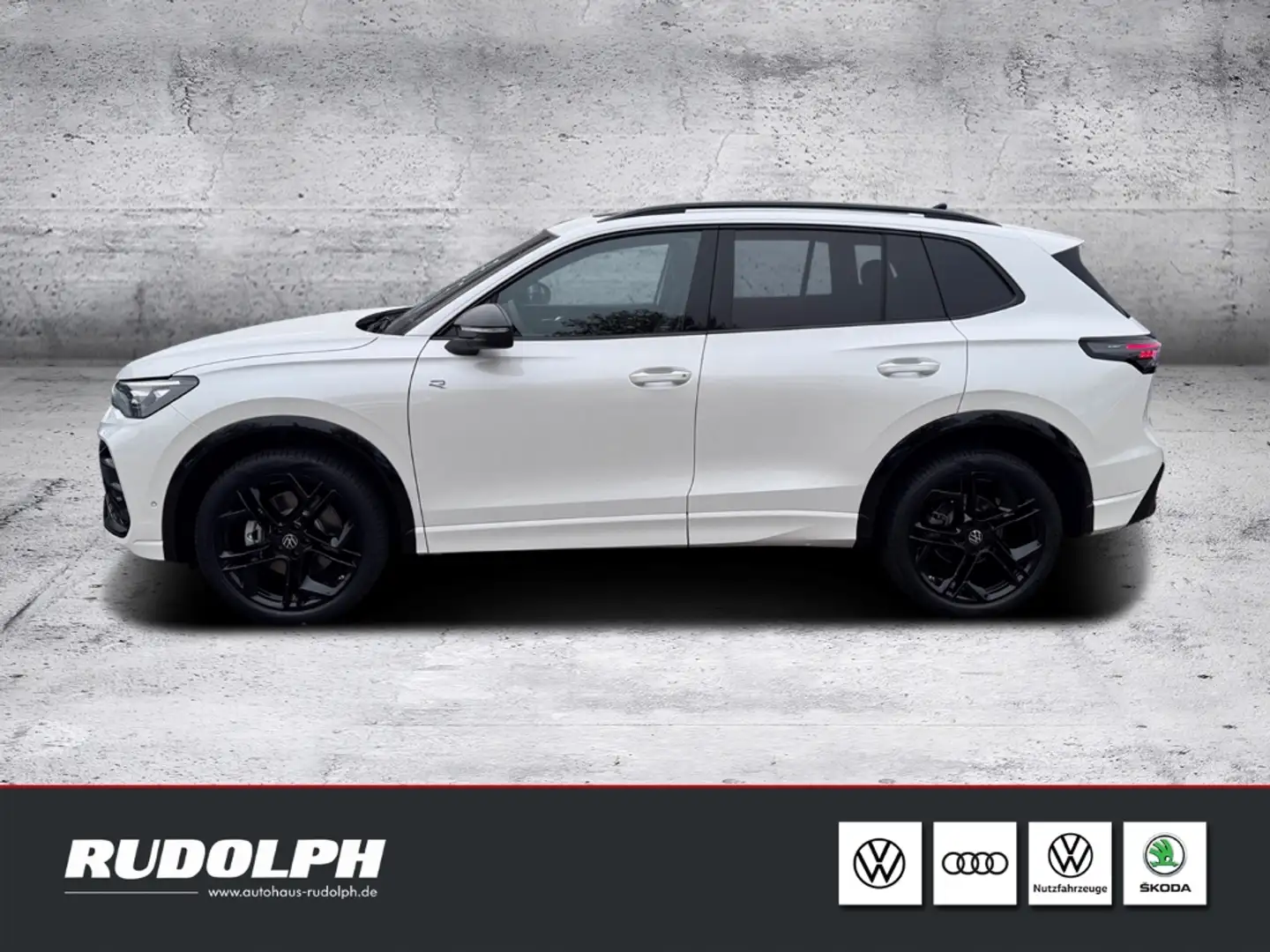 Volkswagen Tiguan 2.0 TDI R-Line 4Motion DSG HUD LED BT StandHZG Har Weiß - 2