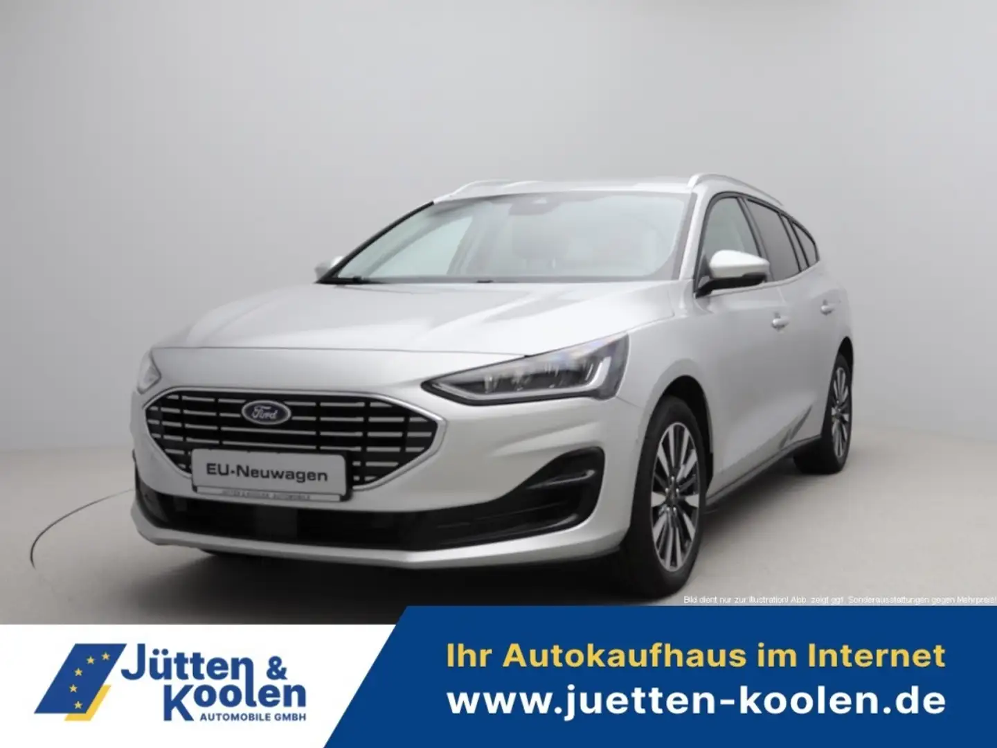 Ford Focus Kombi ST-Line X 1.0 EcoBoost mHEV PowerShift 155PS Weiß - 1