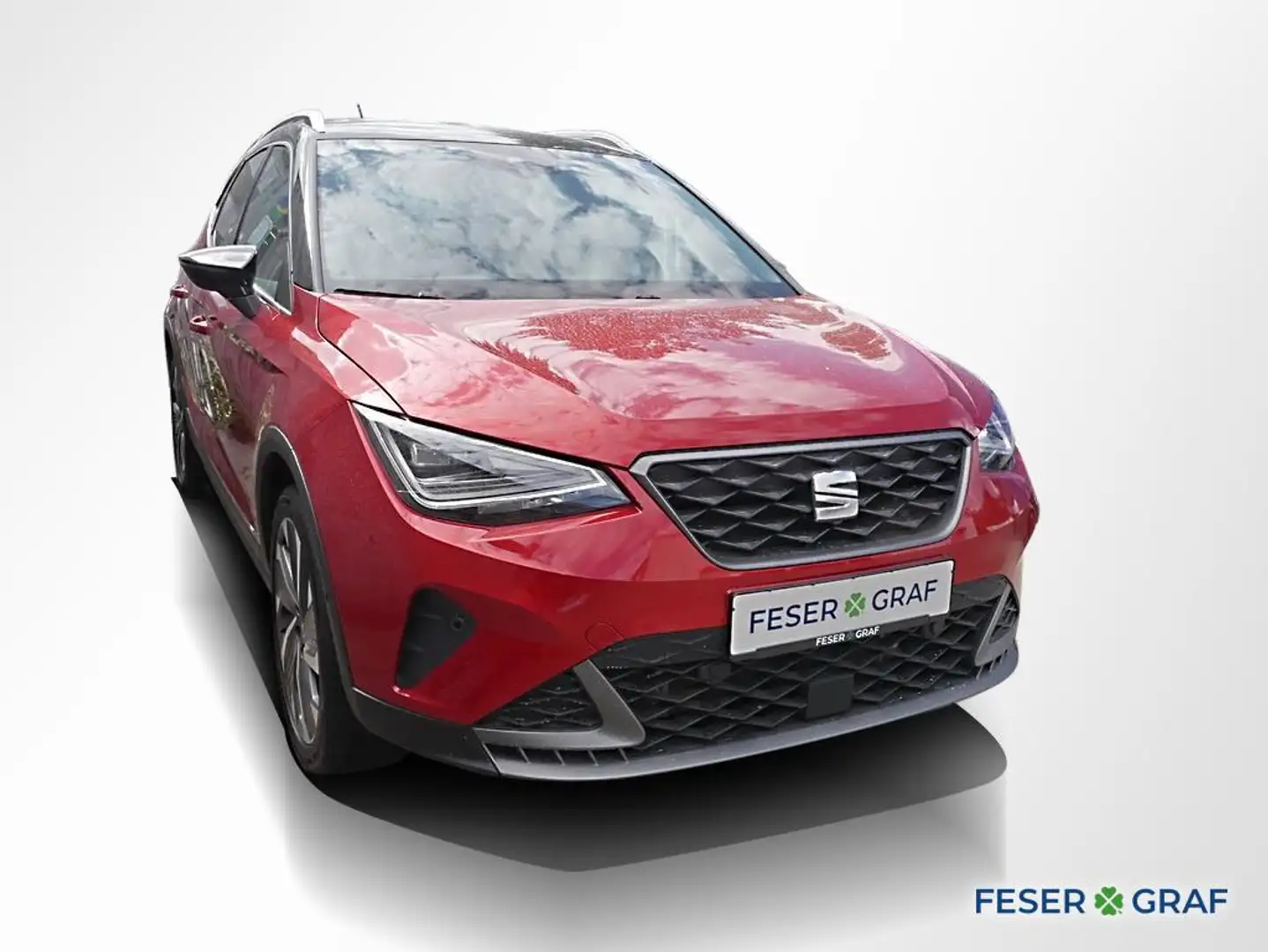 SEAT Arona 1.0 TSI FR DSG ACC LED Navi RüKa Sitzh. Rouge - 2