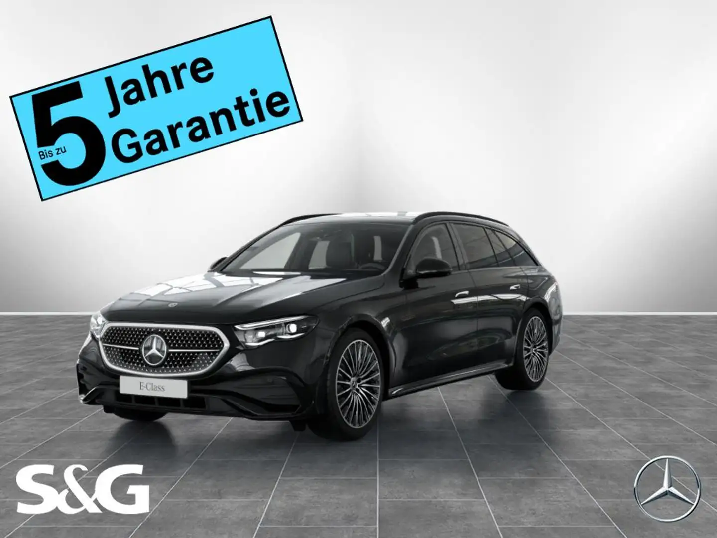 Mercedes-Benz E 300 de T AMG DIG-LED+Pano+AHK+Standhz+Distron Schwarz - 1