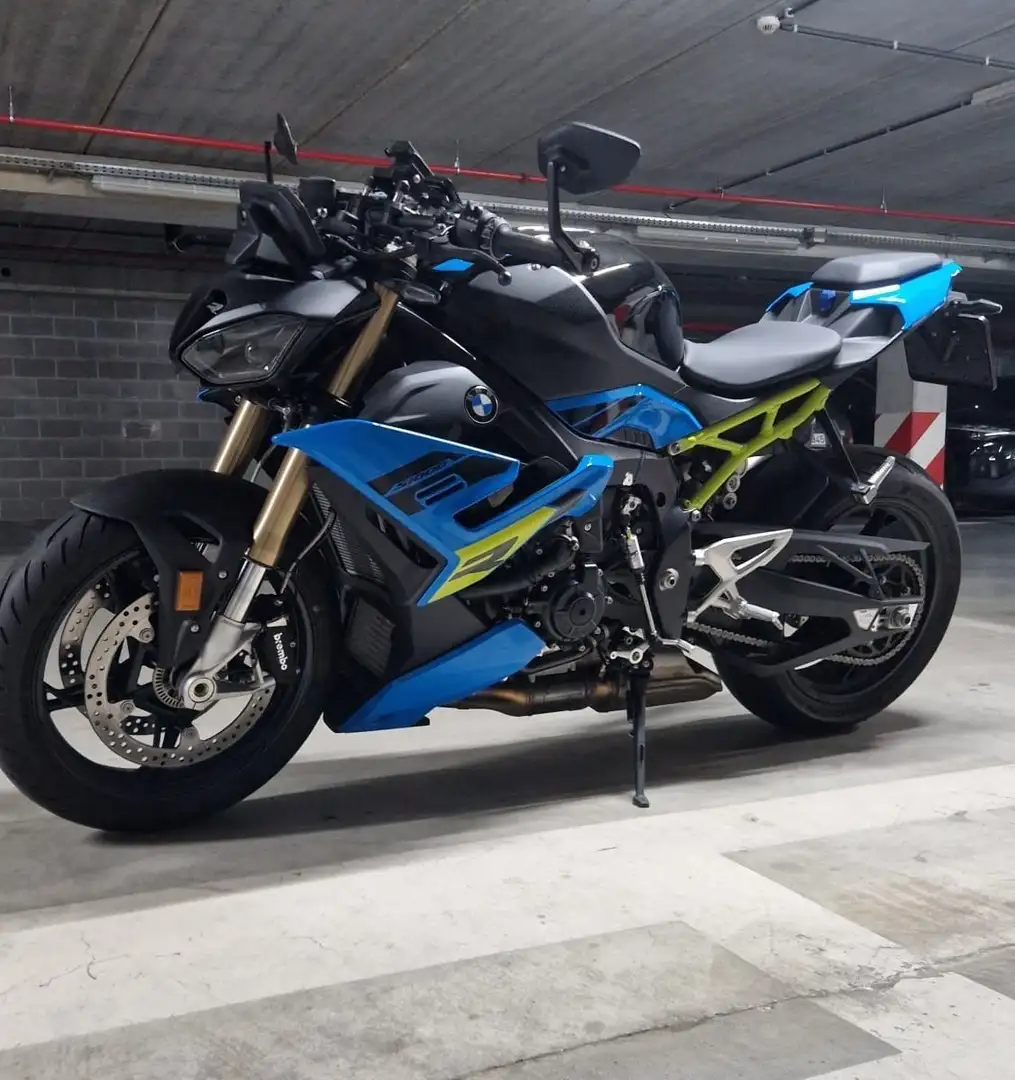 BMW S 1000 R ABS, poignées chauffantes, RDC, DTC, ordinateur de Bleu - 2