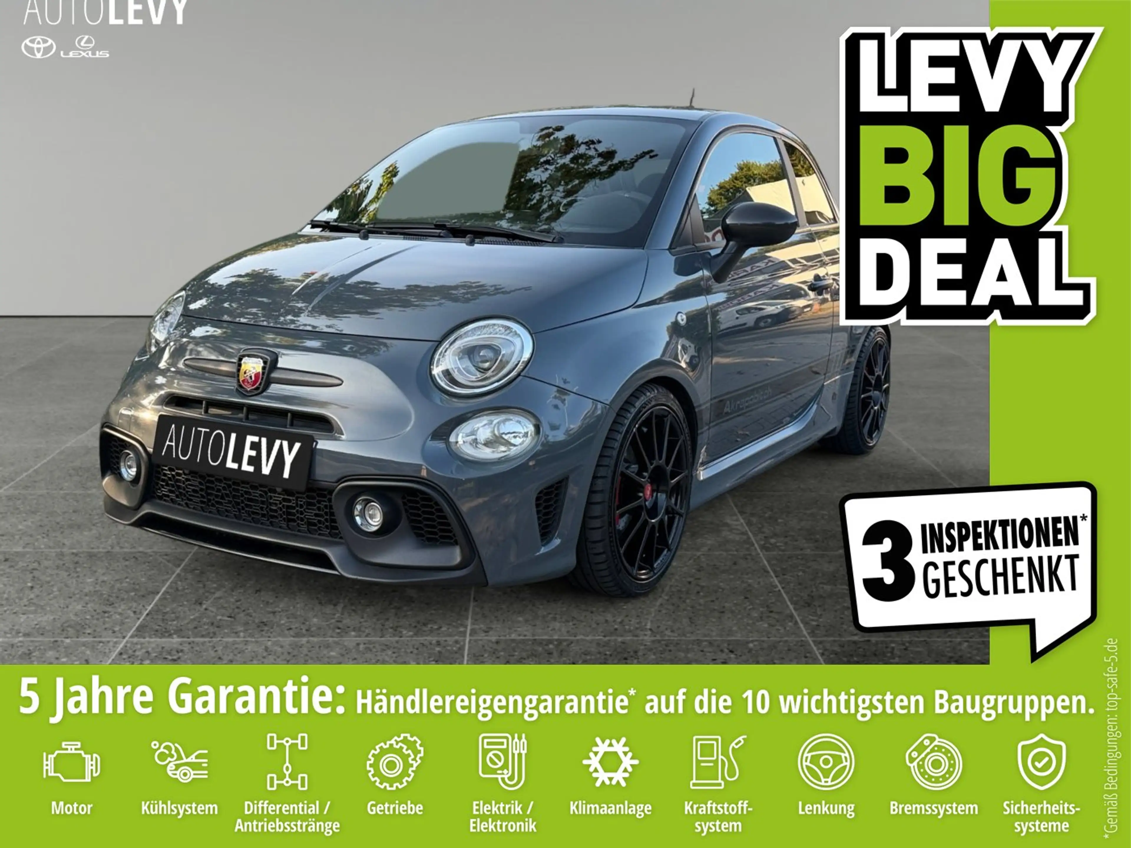 Fiat 500 Abarth 695 XSR Yamaha *AKRAPOVICH*NAVI*