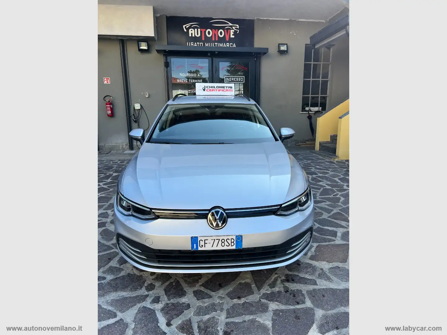 Volkswagen Golf Variant 2.0 TDI 115 CV DSG Life NEOPATENTATI-PREZZ Argento - 1
