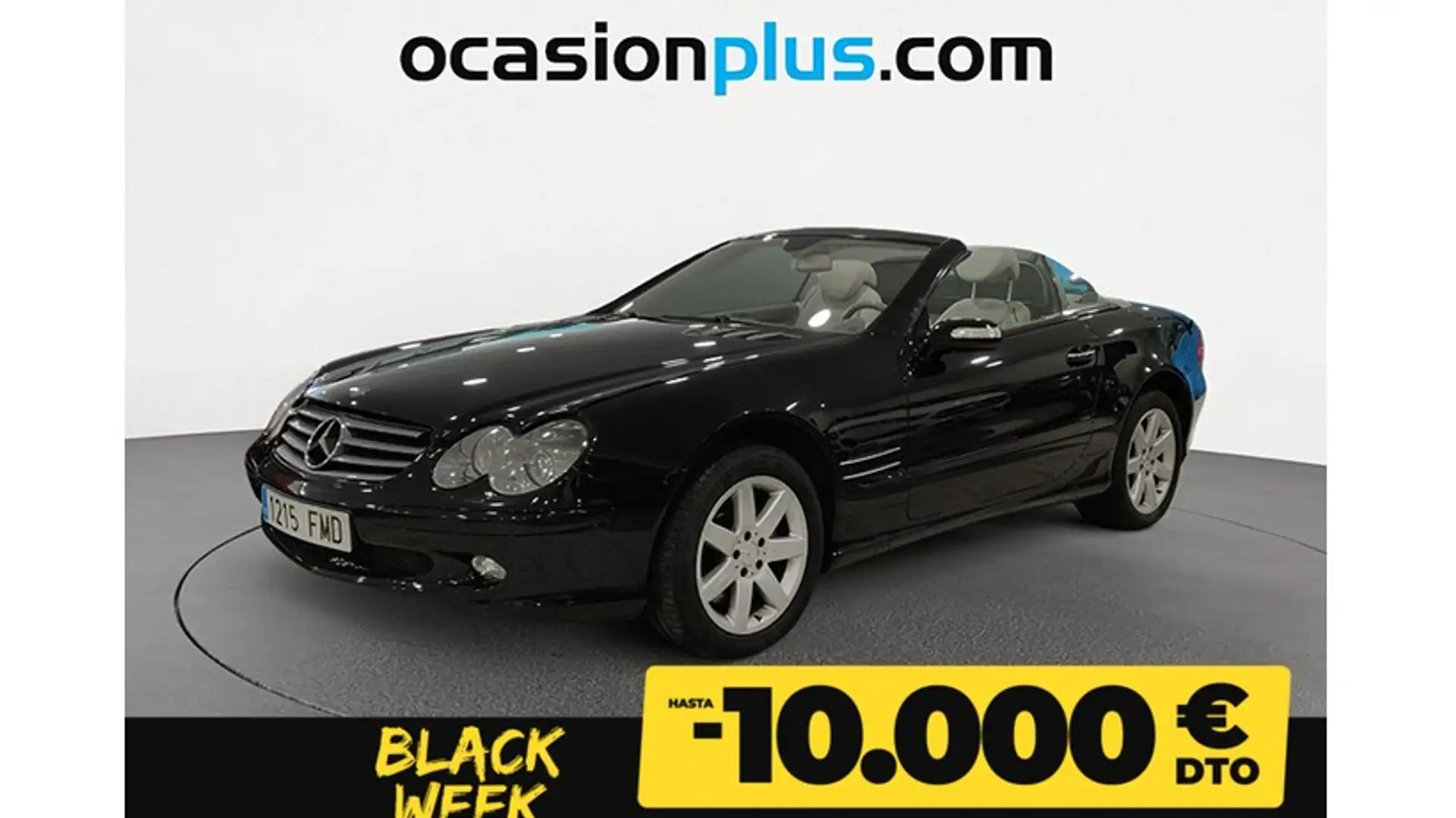 Mercedes-Benz SL 500 Aut. Schwarz - 1
