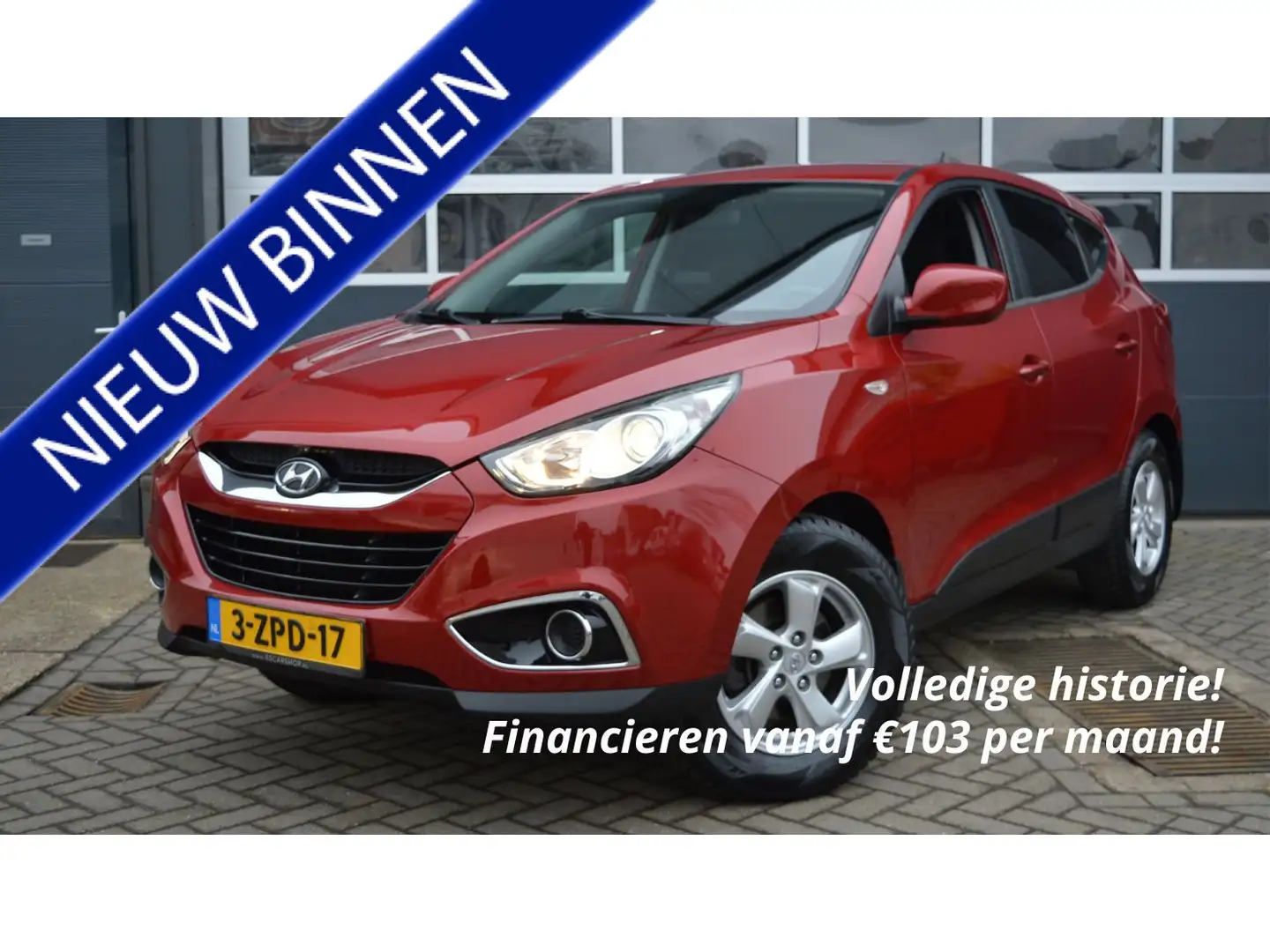 Hyundai iX35 1.6i GDI Business Edition | Airco | Volledige hist Rood - 1