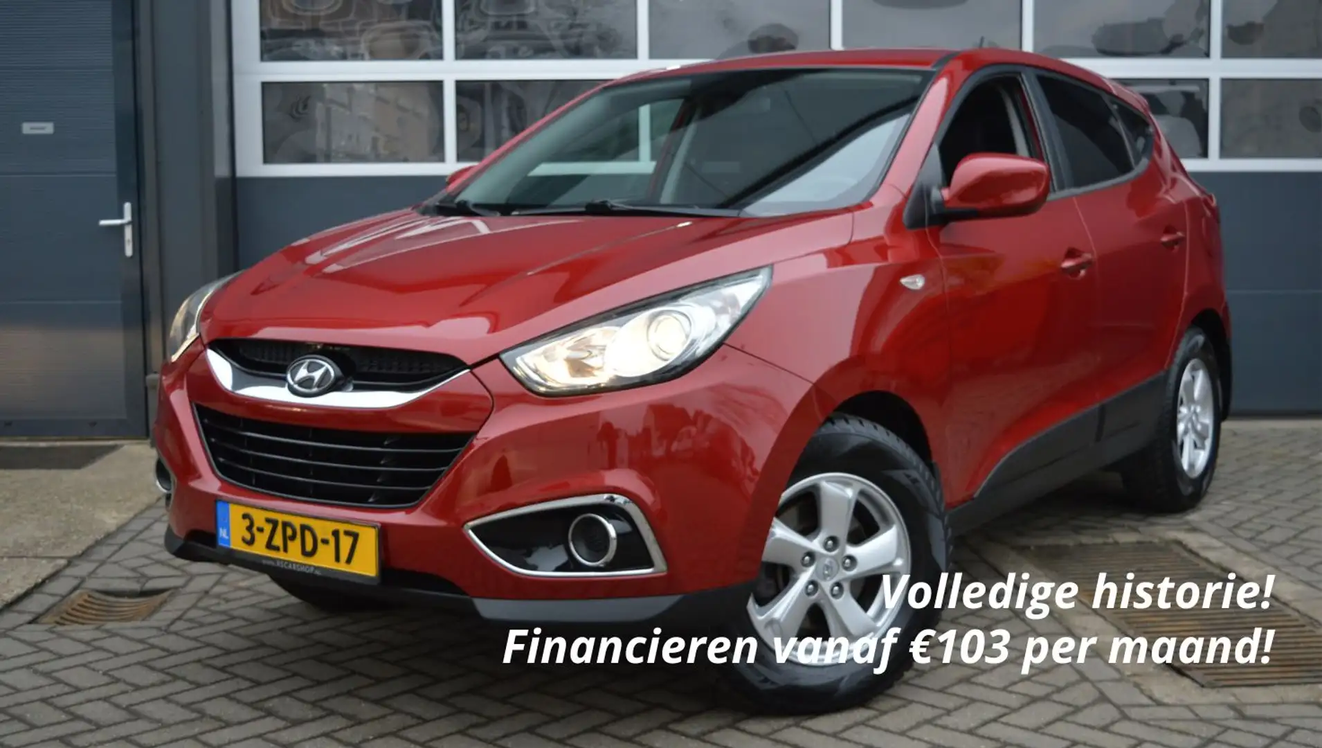 Hyundai iX35 1.6i GDI Business Edition | Airco | Volledige hist Rood - 1