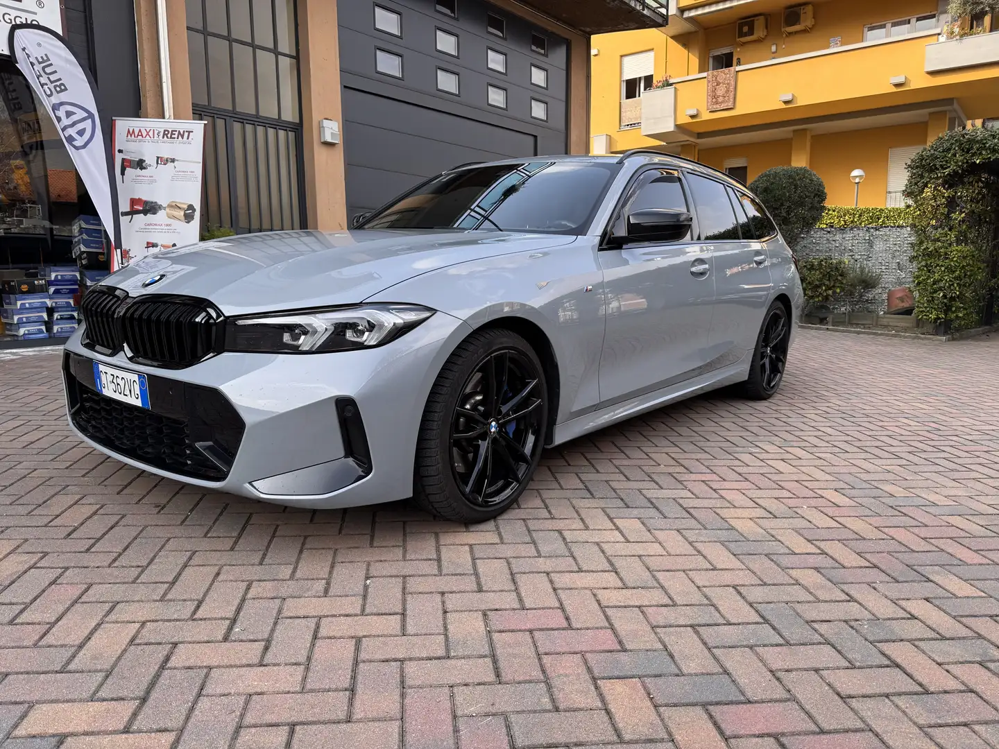 BMW 330 330d MHEV M SPORT TOURING-SUBENTRO NOLEGGIO- Grau - 2