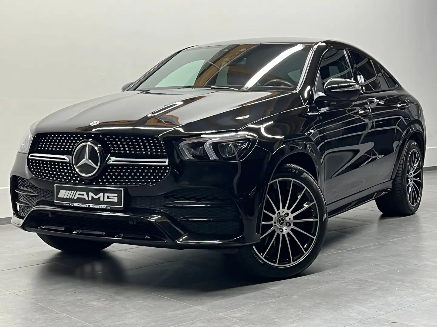 Mercedes-Benz GLE 350 e 4M Coupe*AMG*Distr.*Burmest.*Night*360° Noir - 2