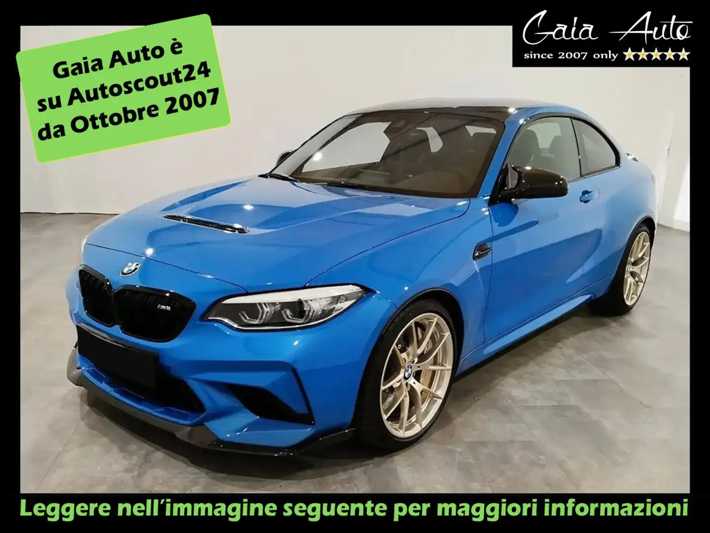 BMW M2 Coupé CS (SU RICHIESTA DIVERSE DISPONIBILITA') Blu/Azzurro - 1