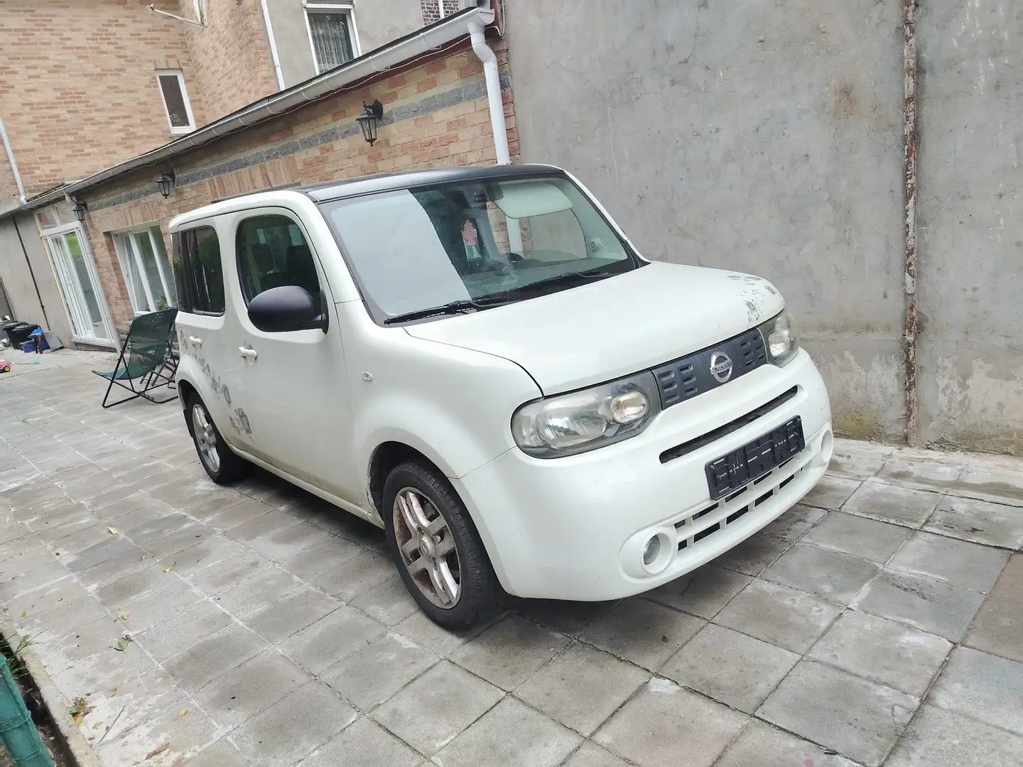 Nissan Cube 1.6ieuro5 GPS airco tel 0479/36/94/86 - 1