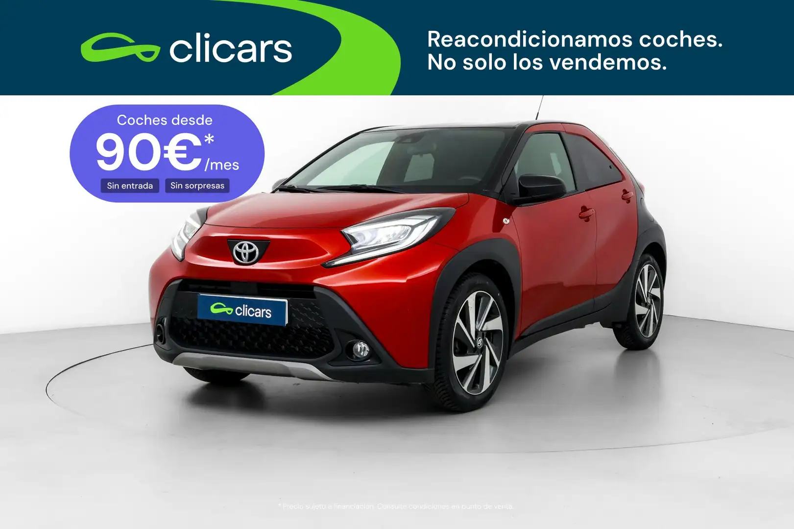 Toyota Aygo Trendy Edition Rojo - 1
