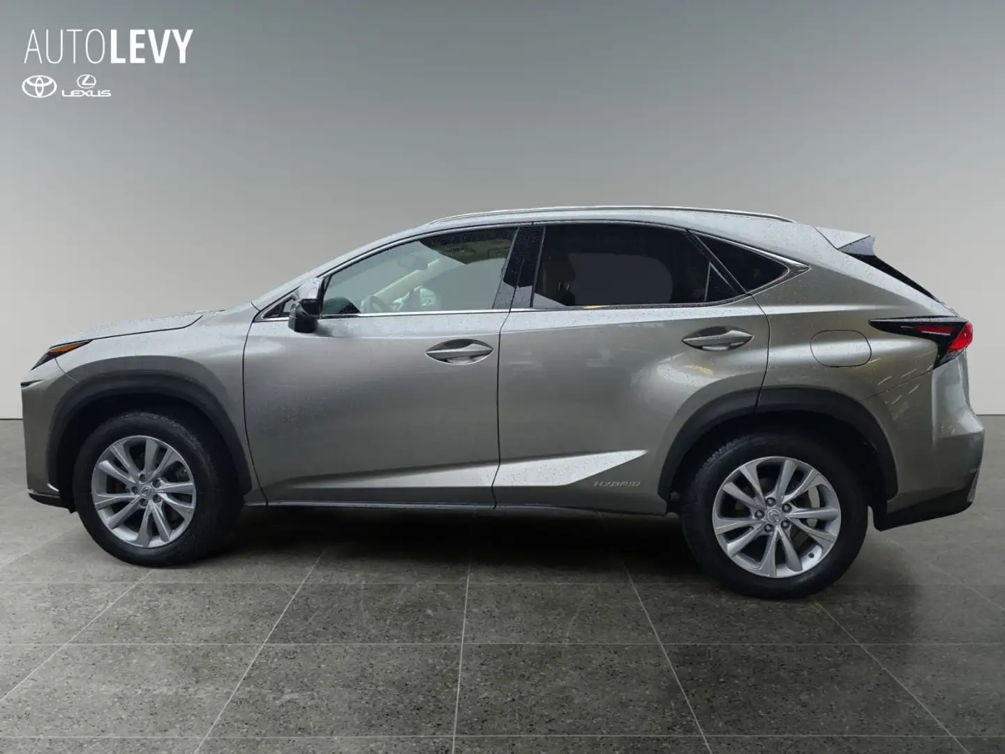 Lexus NX 300 h E-Four Luxury Line 8FACH/AHK Silber - 2