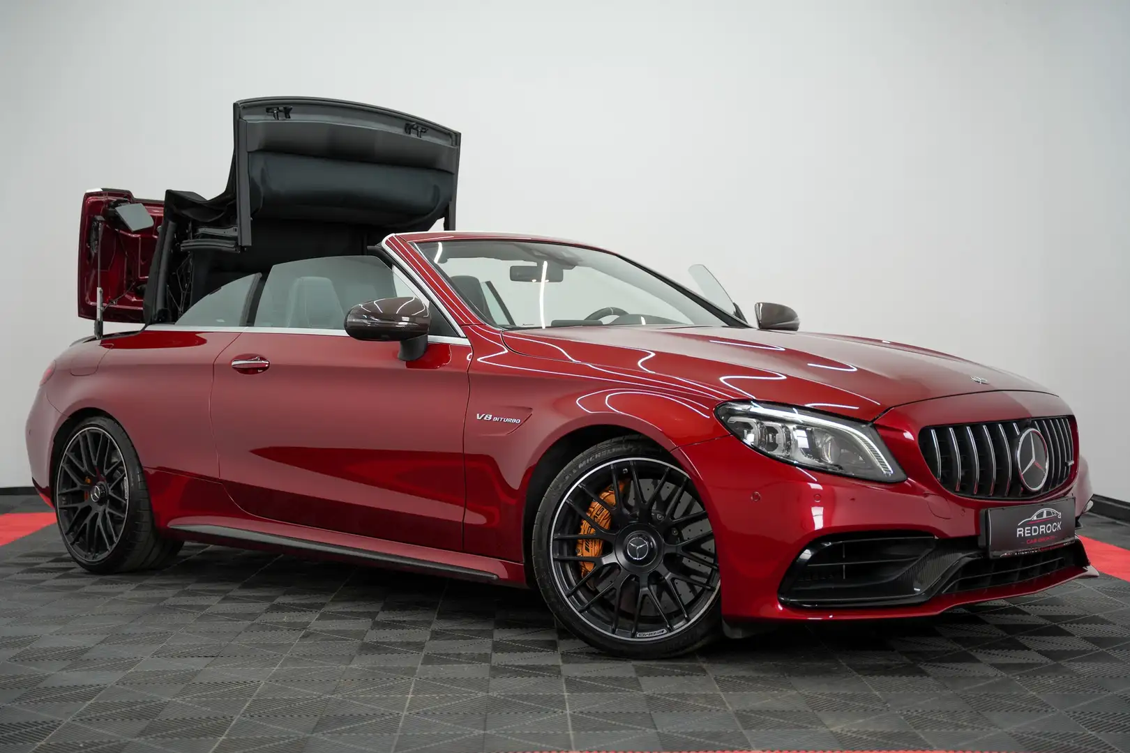 Mercedes-Benz C 63 AMG C 63s AMG Cabrio**Garantie*VOLL AUSSTATTUNG* Rot - 2