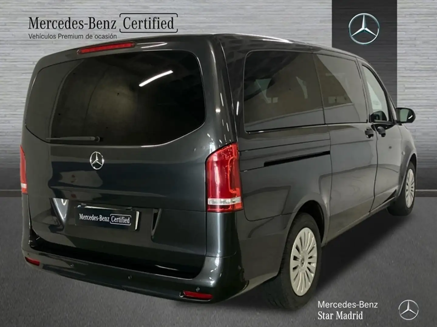 Mercedes-Benz Vito Tourer 116 CDI Pro 2020 Larga 9G-Tronic Gris - 2