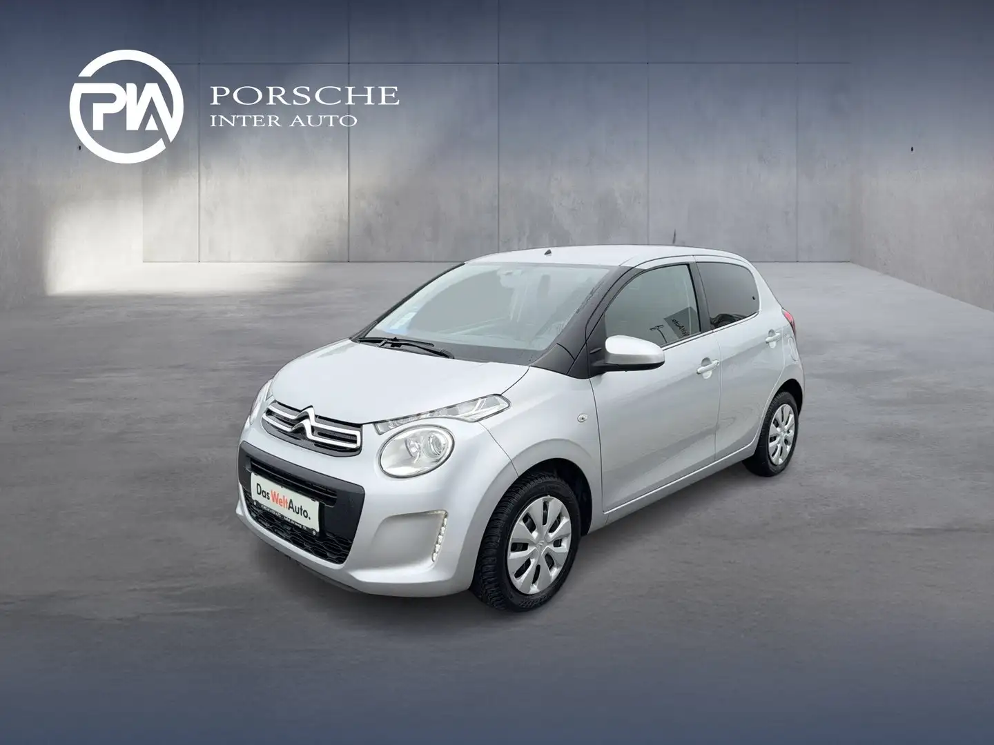 Citroen C1 VTi 72 manuell Start Silber - 1