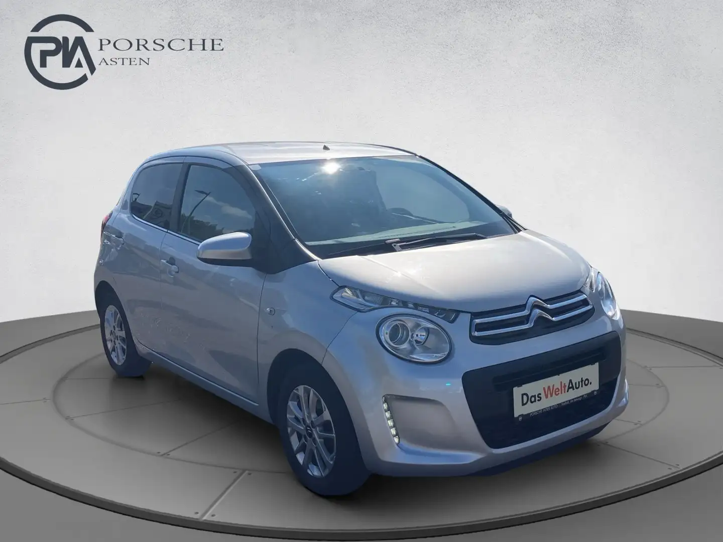 Citroen C1 VTi 72 manuell Start Silber - 2