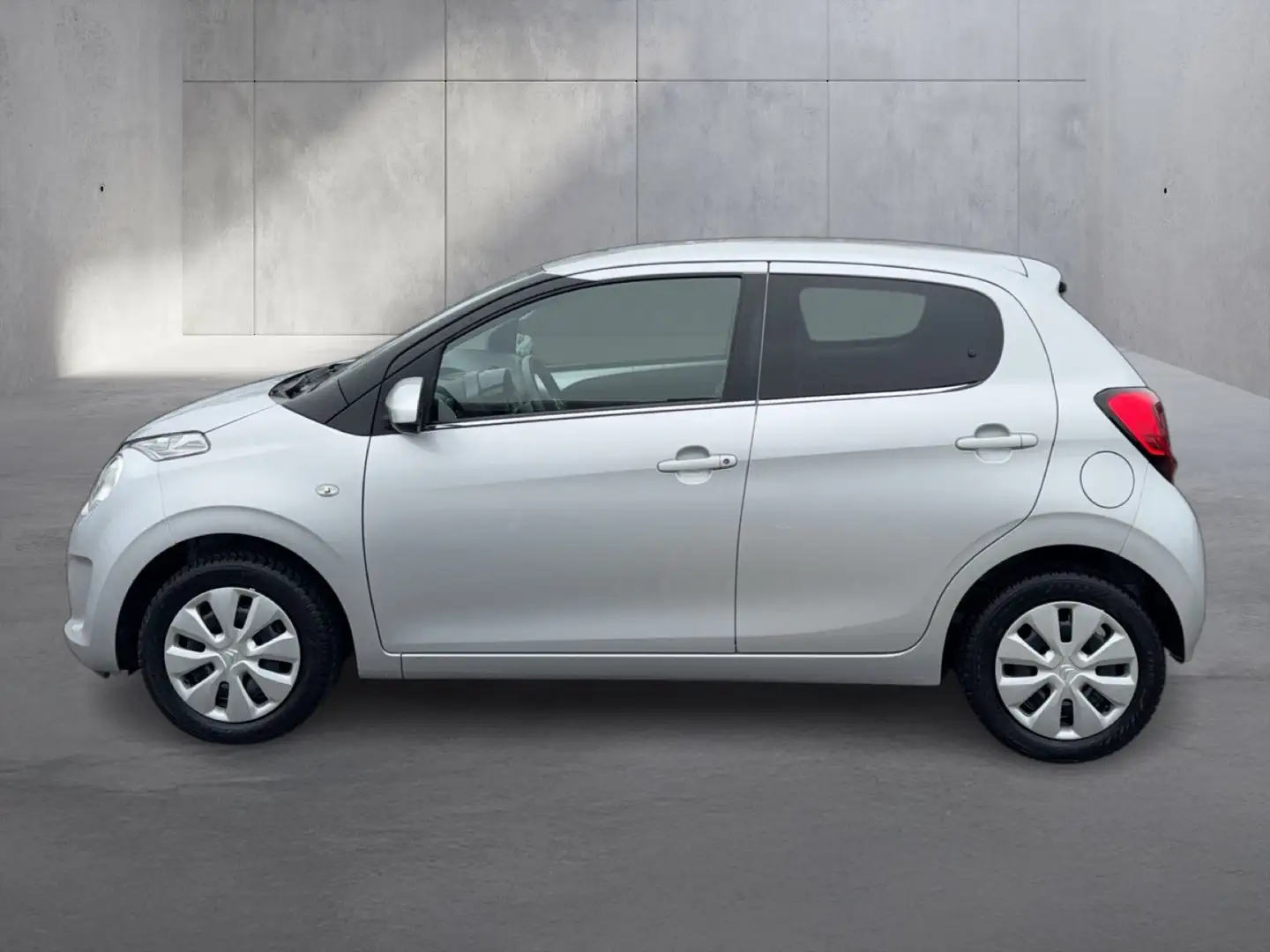 Citroen C1 VTi 72 manuell Start Silber - 2