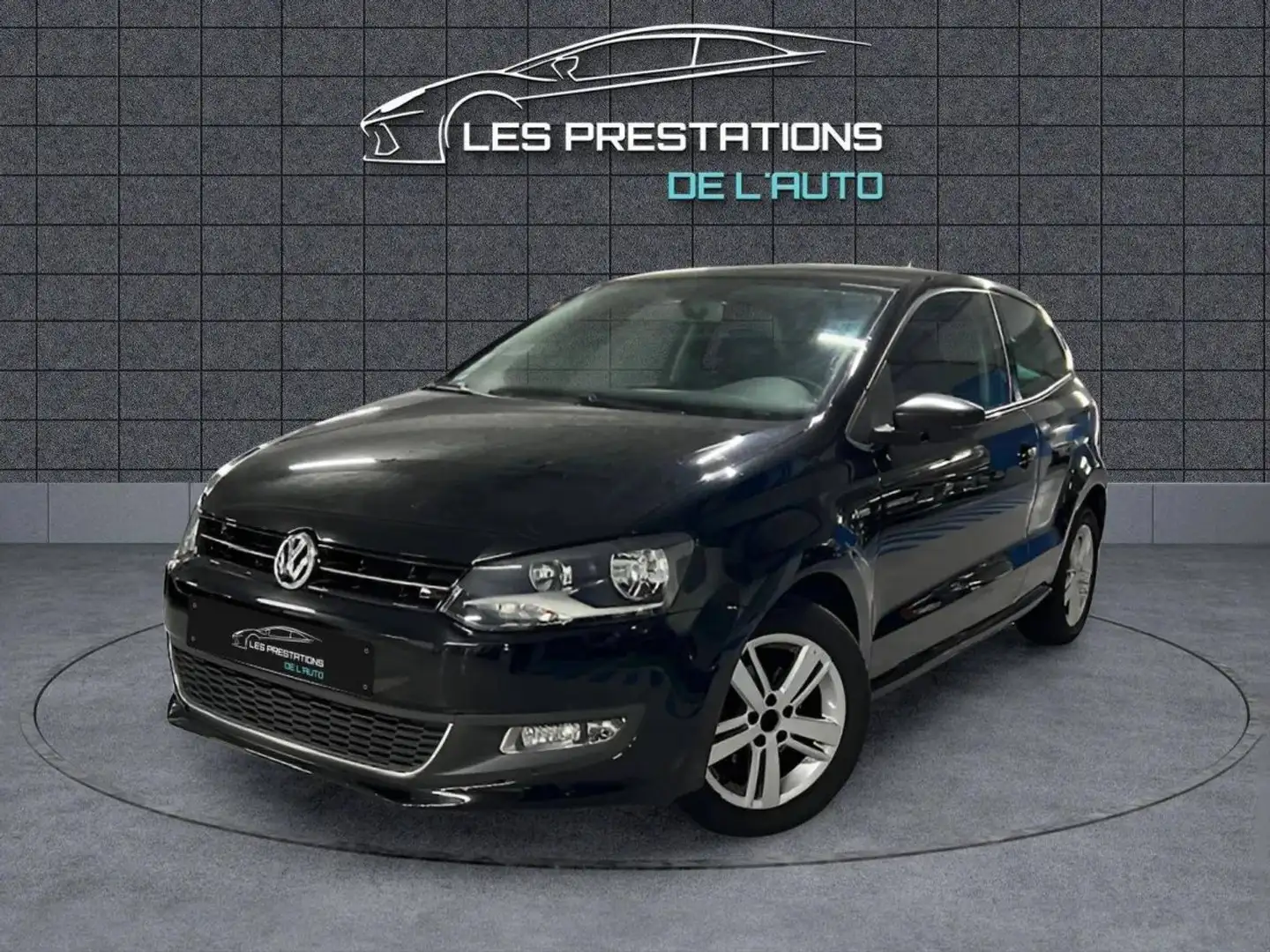 Volkswagen Polo V 1.2 60 Match 3p Schwarz - 1