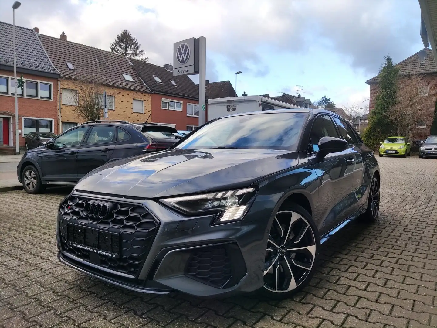 Audi S3 Sportback 2.0 TFSI quattro,PANO,KAM,B&O,LEDER Gris - 1