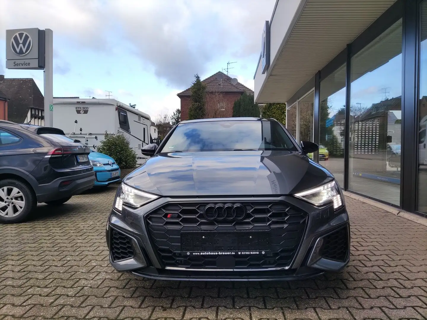 Audi S3 Sportback 2.0 TFSI quattro,PANO,KAM,B&O,LEDER Gris - 2