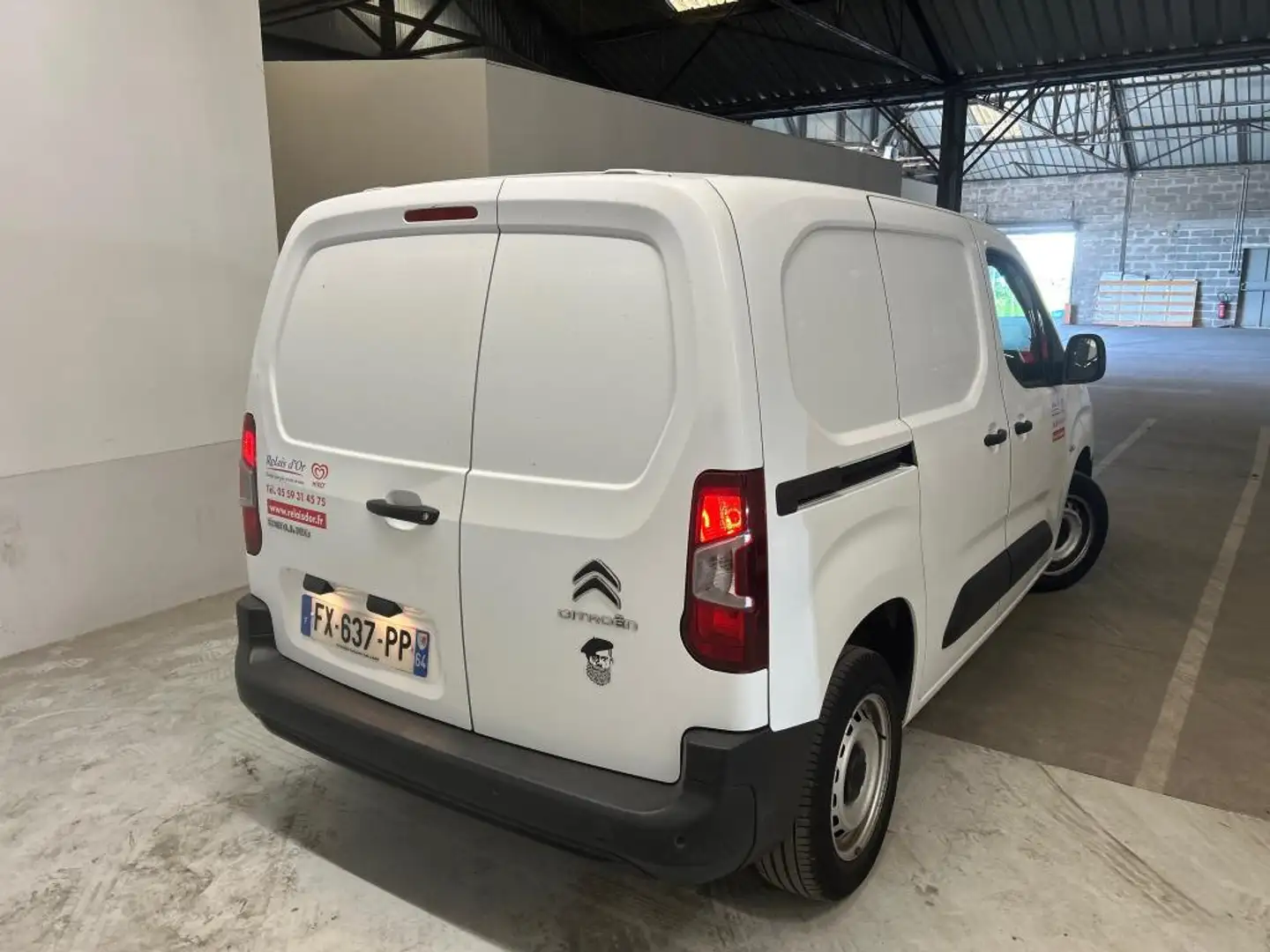 Citroen Berlingo Van M 110 CLUB Blanc - 2