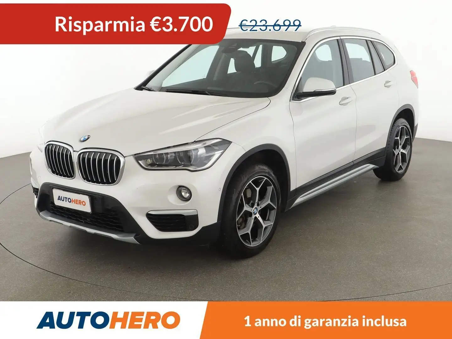 BMW X1 xDrive 18d xLine Bianco - 1