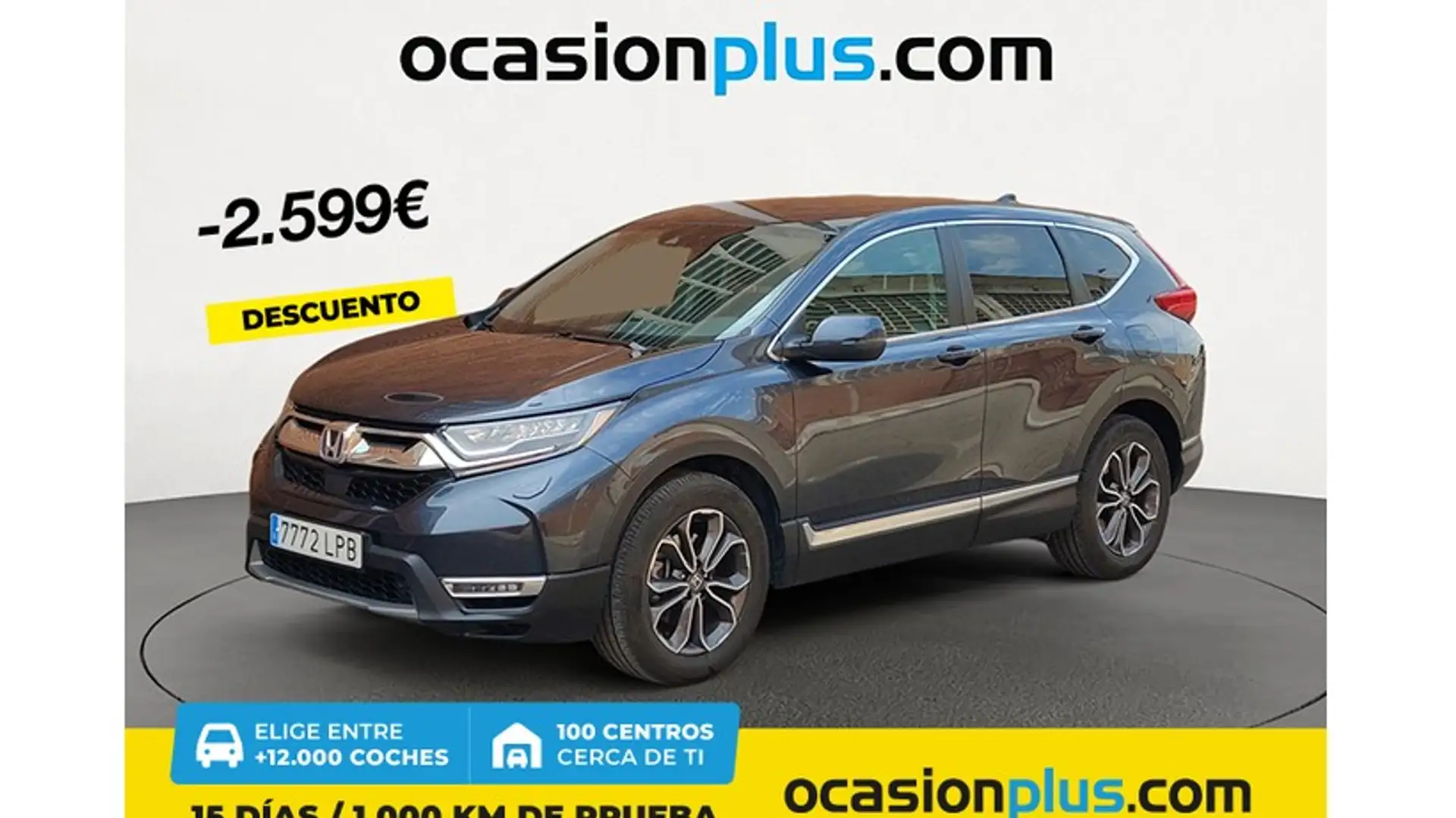 Honda CR-V 2.0 i-MMD Elegance Navi 4x2 Azul - 1