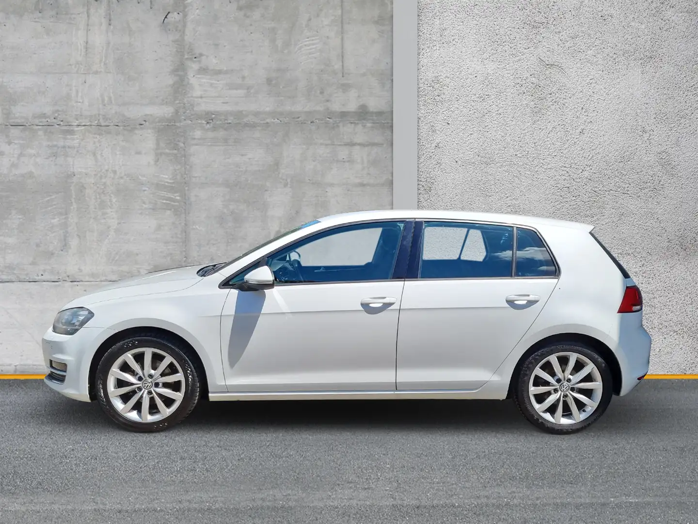 Volkswagen Golf VII 1.4 TSI DSG Highline XENON SHZ GRA Blanc - 2