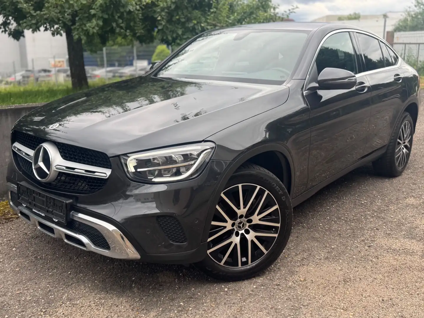Mercedes-Benz GLC 300 de Coupe 4M EXCLUSIVE LED KAM AHK WIDEs Noir - 1