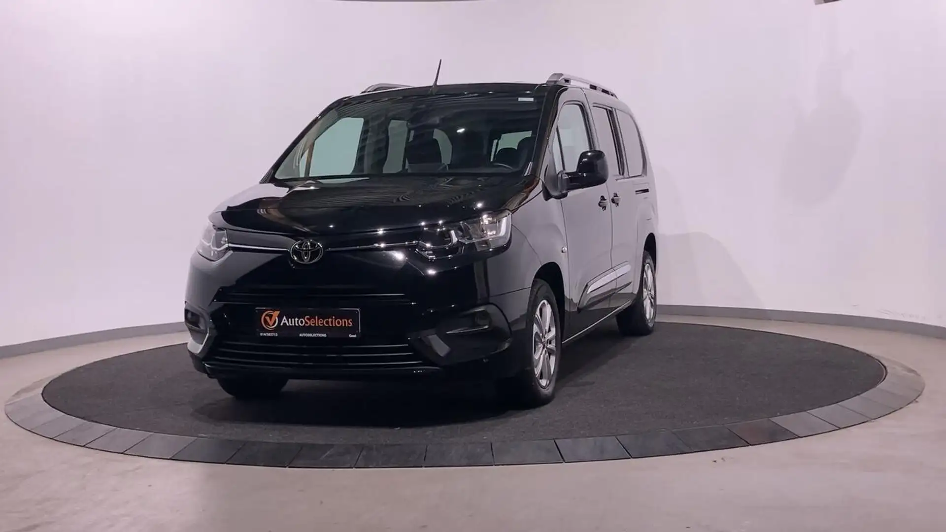 Toyota Proace City Automaat/Navi/cruise contr/ 7 plaatsen Zwart - 1