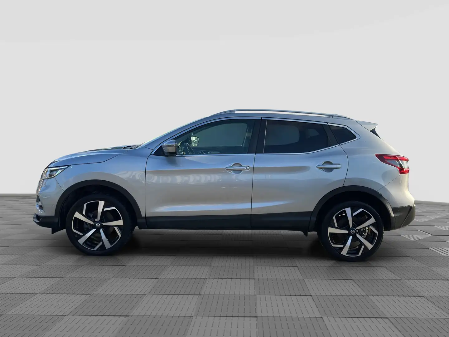 Nissan Qashqai Tekna DIG-T 140 TETTO PANORAMICO IN VETRO Gris - 2