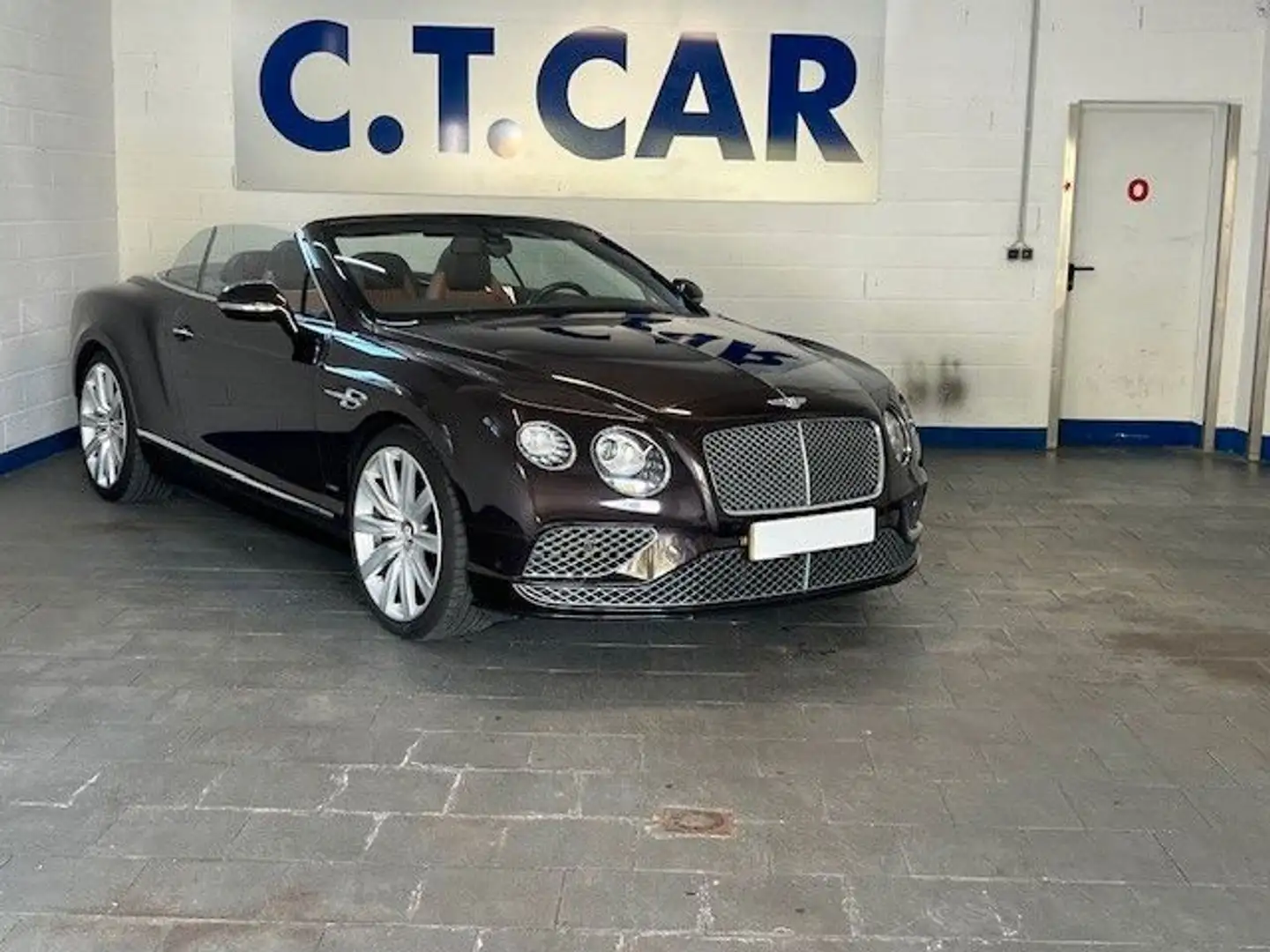 Bentley Continental GTC V8S Barna - 1