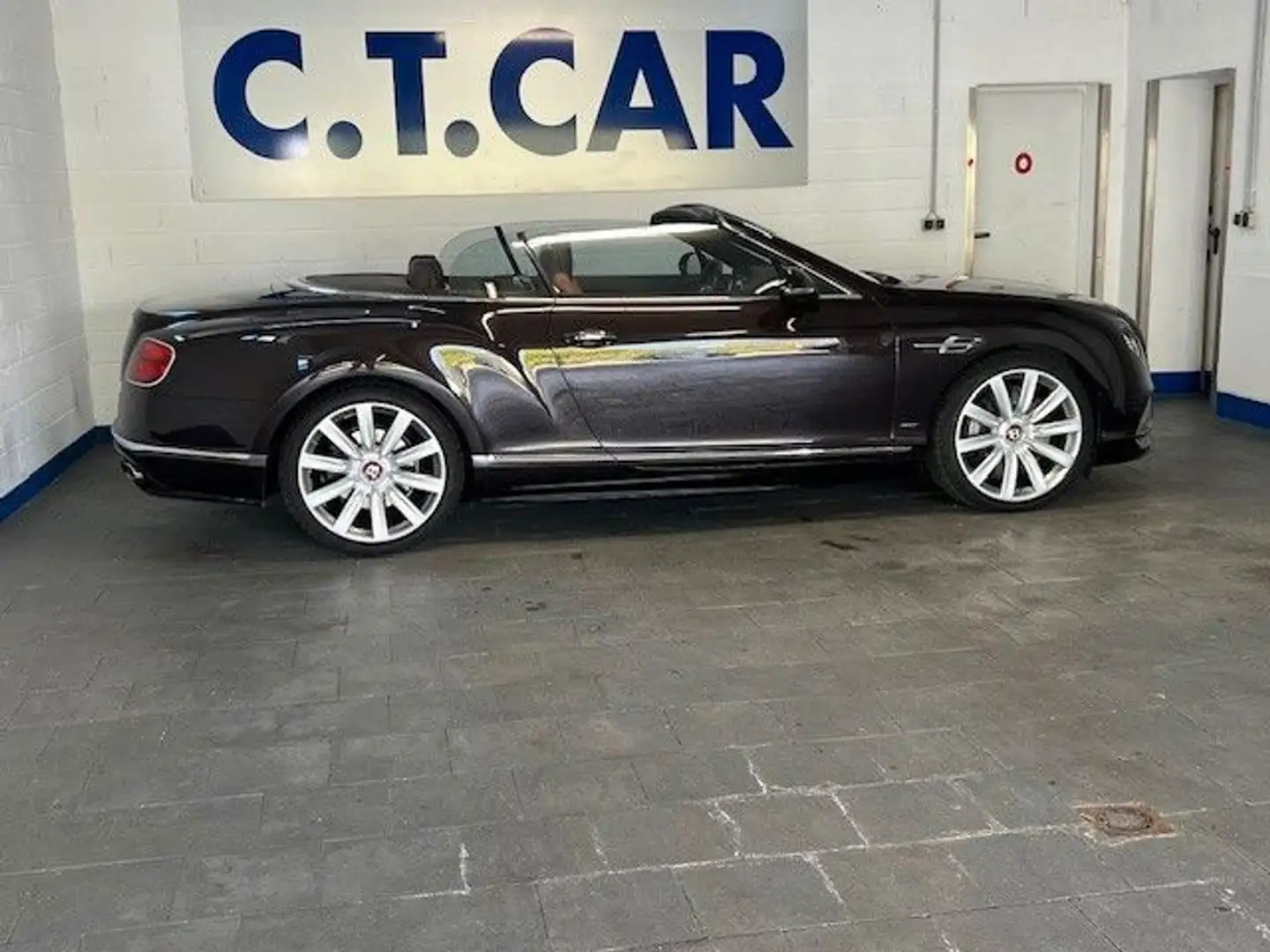 Bentley Continental GTC V8S Barna - 2