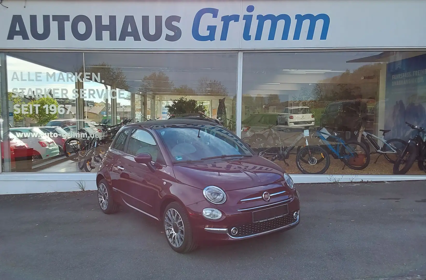 Fiat 500 1.0 GSE Hybrid Dolcevita Violett - 1