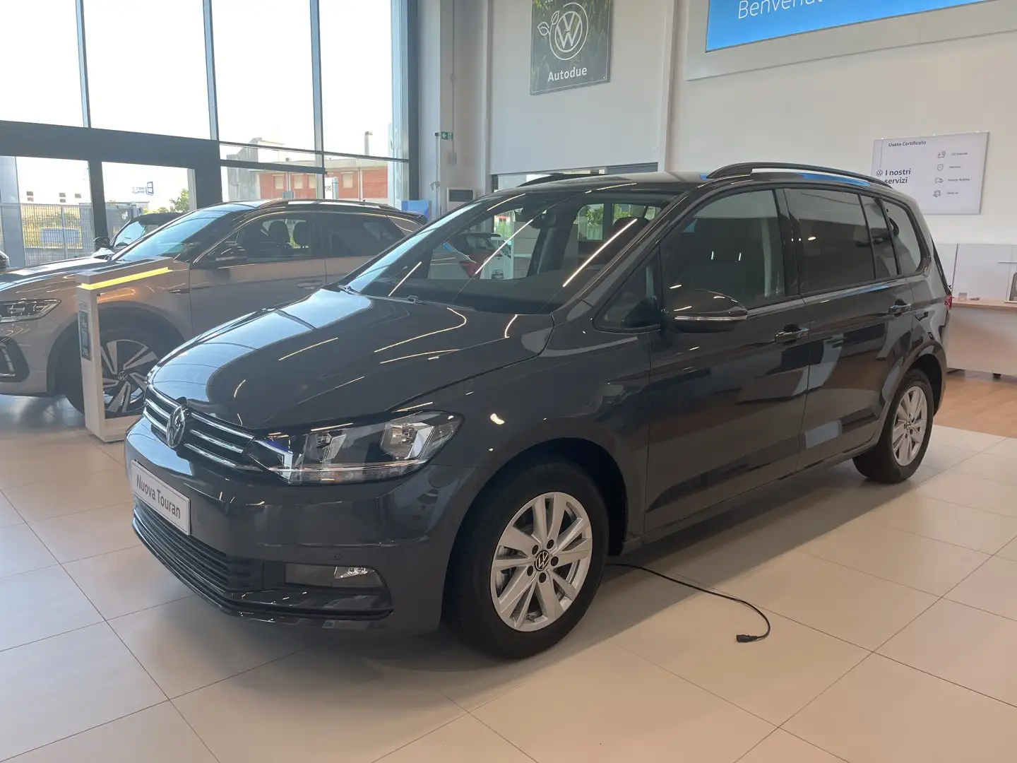 Volkswagen Touran 2.0 TDI SCR BUSINESS DSG 150CV Grigio - 1